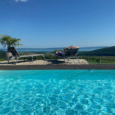 Villa Panorama, Balaton à Dörgicse Extérieur photo