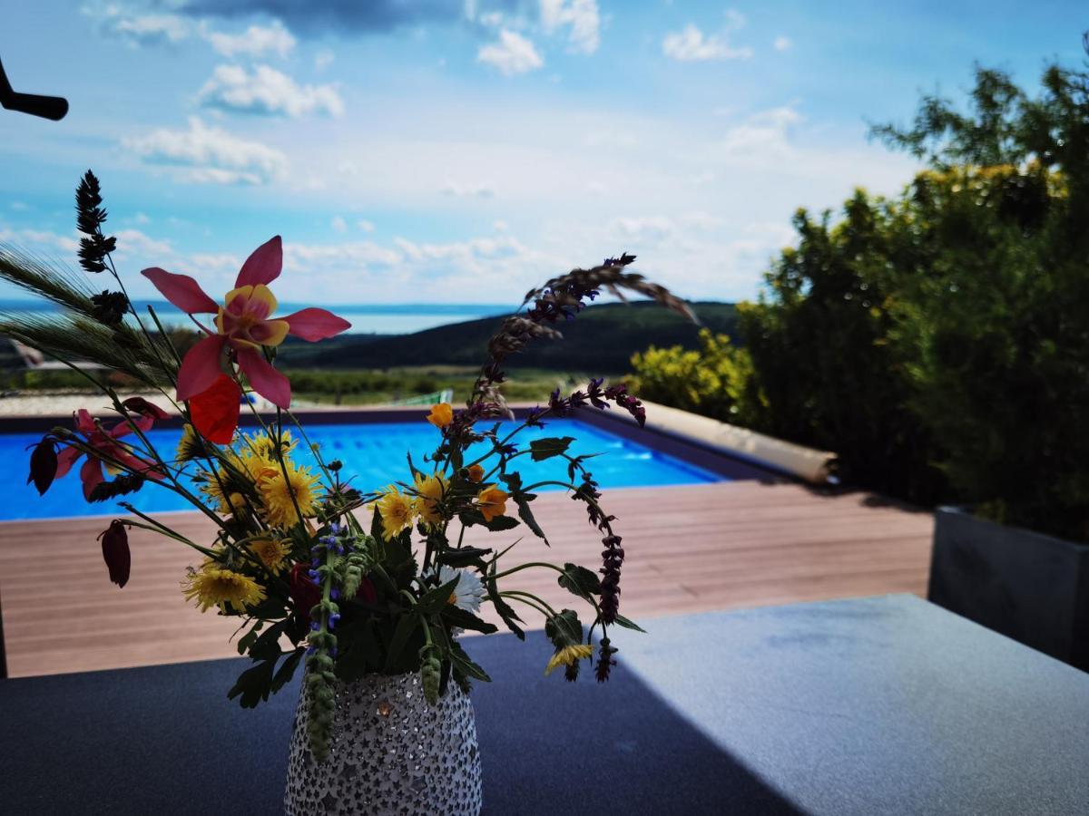 Villa Panorama, Balaton à Dörgicse Extérieur photo