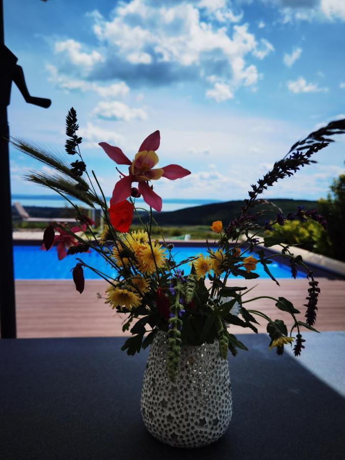 Villa Panorama, Balaton à Dörgicse Extérieur photo