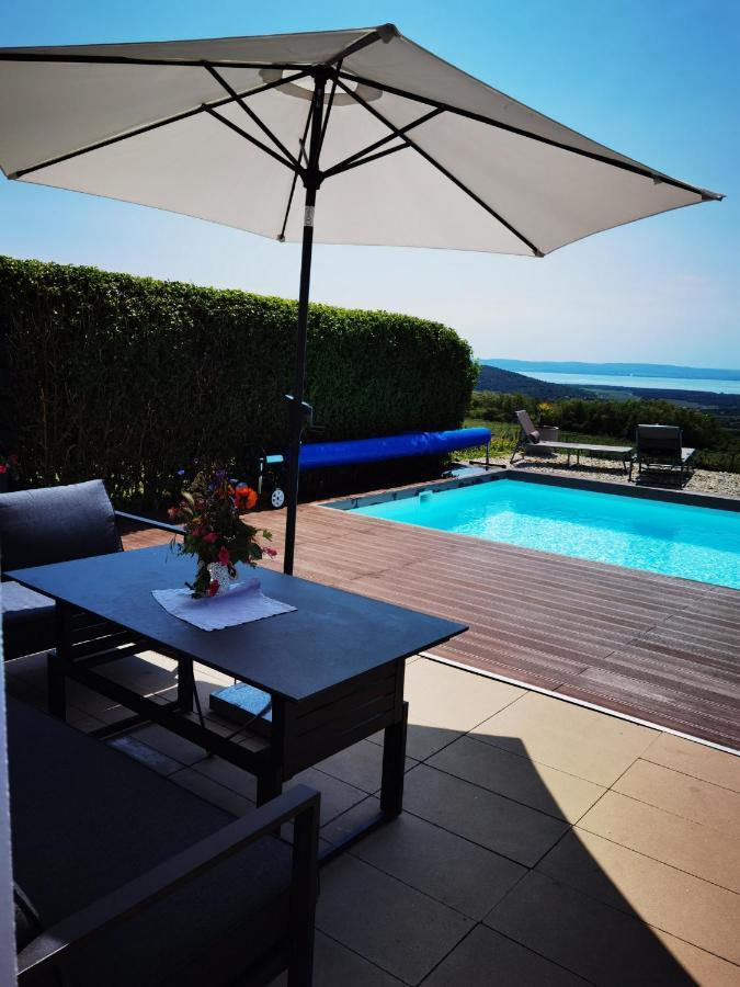 Villa Panorama, Balaton à Dörgicse Extérieur photo