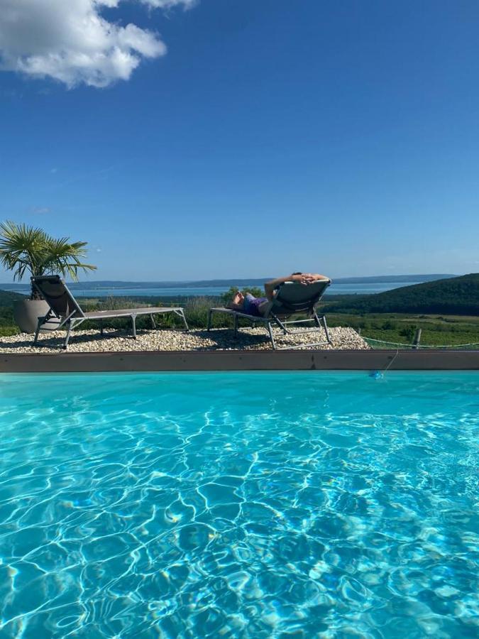 Villa Panorama, Balaton à Dörgicse Extérieur photo