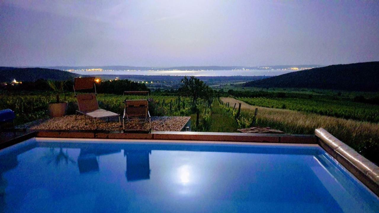 Villa Panorama, Balaton à Dörgicse Extérieur photo